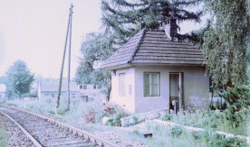 "Budka dróżnika koło Tarnowa", 1984. Fot. J. Szeliga. Numer inwentarzowy:...